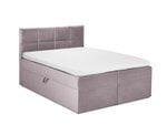 Кровать Mazzini Beds Mimicry 160x200 см, розовая
