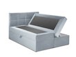 Voodi Mazzini Beds Mimicry 180x200 cm, helesinine цена и информация | Voodid | kaup24.ee