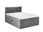 Кровать Mazzini Beds Mimicry 180x200 см, серая