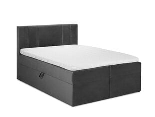 Кровать Mazzini sofas Afra 160x200 см, темно-серая цена и информация | Кровати | kaup24.ee