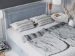 Voodi Mazzini Beds Yucca 140x200 cm, helesinine цена и информация | Voodid | kaup24.ee