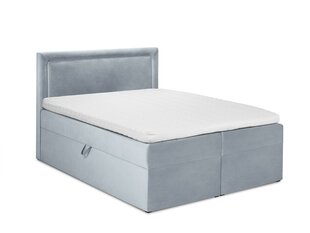 Кровать Mazzini Beds Yucca 140x200 см, светло-синяя цена и информация | Кровати | kaup24.ee