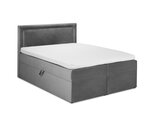 Кровать Mazzini Beds Yucca 180x200 см, серая