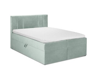 Кровать Mazzini sofas Afra 140x200 см, светло-зеленая цена и информация | Кровати | kaup24.ee