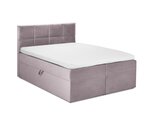 Кровать Mazzini Beds Mimicry 180x200 см, розовая