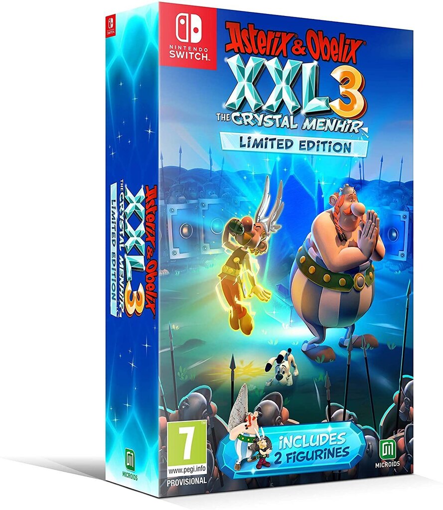 Asterix & Obelix XXL 3: The Crystal Menhir Limited Edition NSW hind ja info | Arvutimängud, konsoolimängud | kaup24.ee