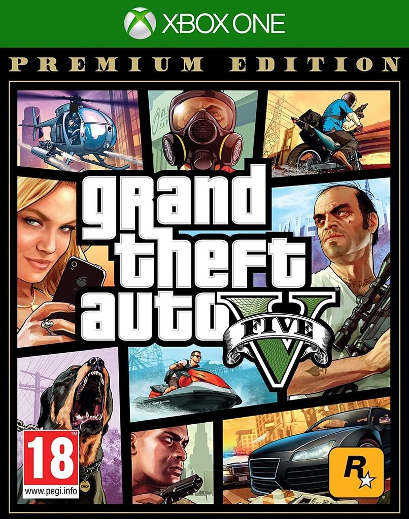 Xbox One Grand Theft Auto V Premium Online Edition цена и информация | Arvutimängud, konsoolimängud | kaup24.ee