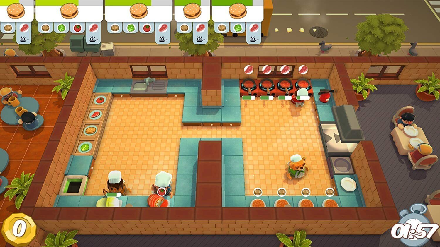 Overcooked! + Overcooked! 2 PS4 hind ja info | Arvutimängud, konsoolimängud | kaup24.ee