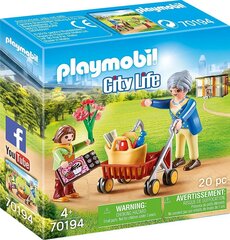 70194 PLAYMOBIL® City Life Vanaema lapsega цена и информация | Конструкторы и кубики | kaup24.ee