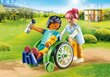 70193 PLAYMOBIL® City Life Patsient ratastoolis hind ja info | Klotsid ja konstruktorid | kaup24.ee