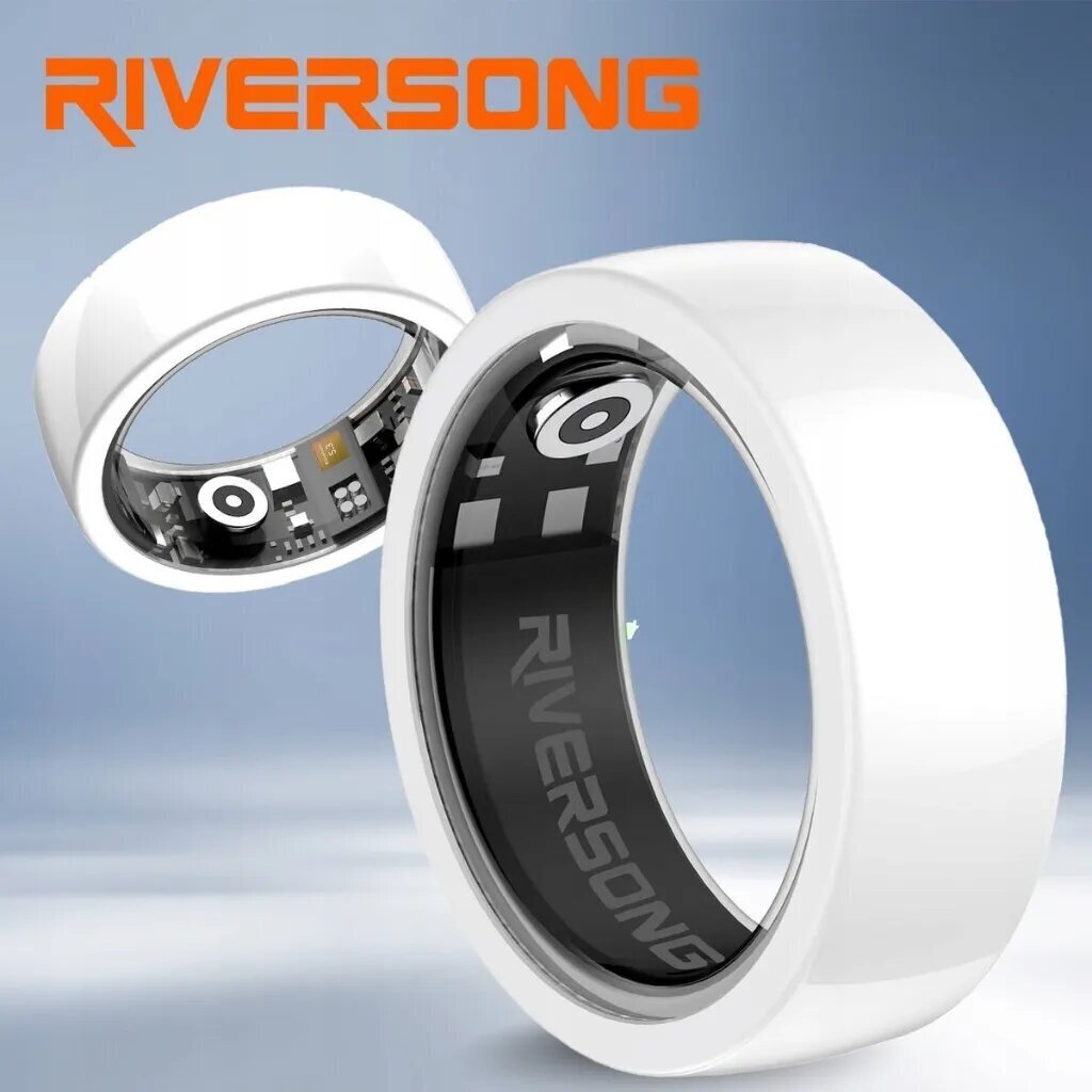 Riversong Trinity Nano Ceramic Smart Ring, 8 valge hind ja info | Nutikellad (smartwatch) | kaup24.ee