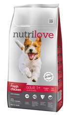 Nutrilove koeratoit adult small fresh chicken 8 kg hind ja info | Kuivtoit koertele | kaup24.ee