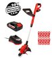 Akutrimmer 20V Grizzly ART 2020-25 Li Set hind ja info | Murutrimmerid | kaup24.ee