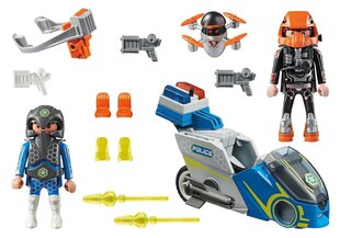 70020 PLAYMOBIL® Galaxy Police Politsei jalgratas цена и информация | Конструкторы и кубики | kaup24.ee