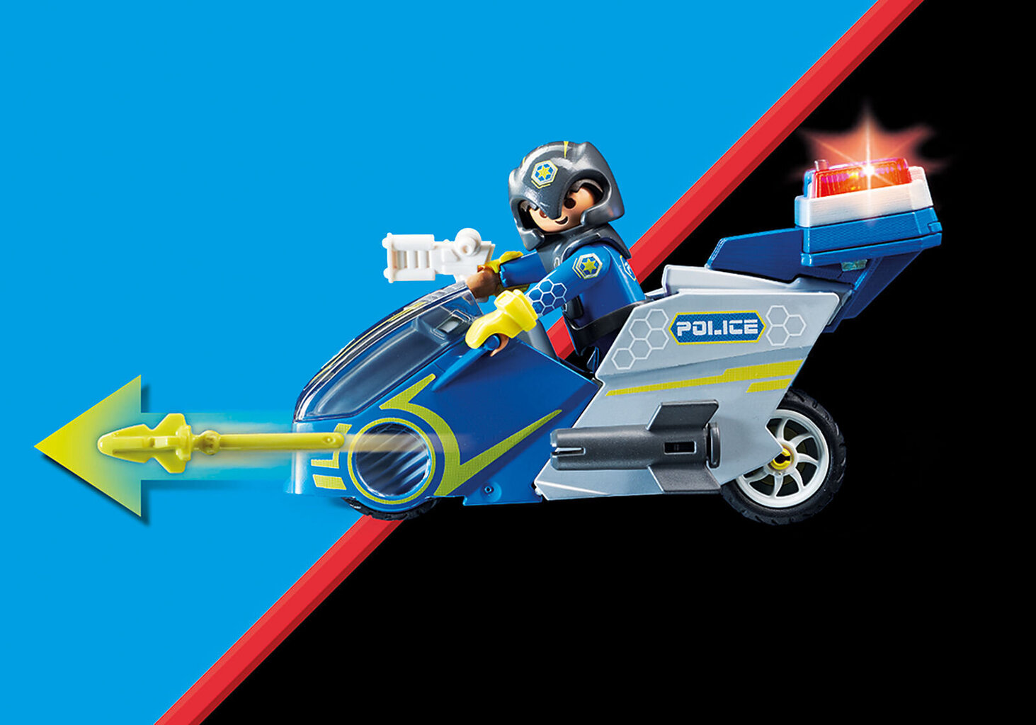 70020 PLAYMOBIL® Galaxy Police Politsei jalgratas hind ja info | Klotsid ja konstruktorid | kaup24.ee