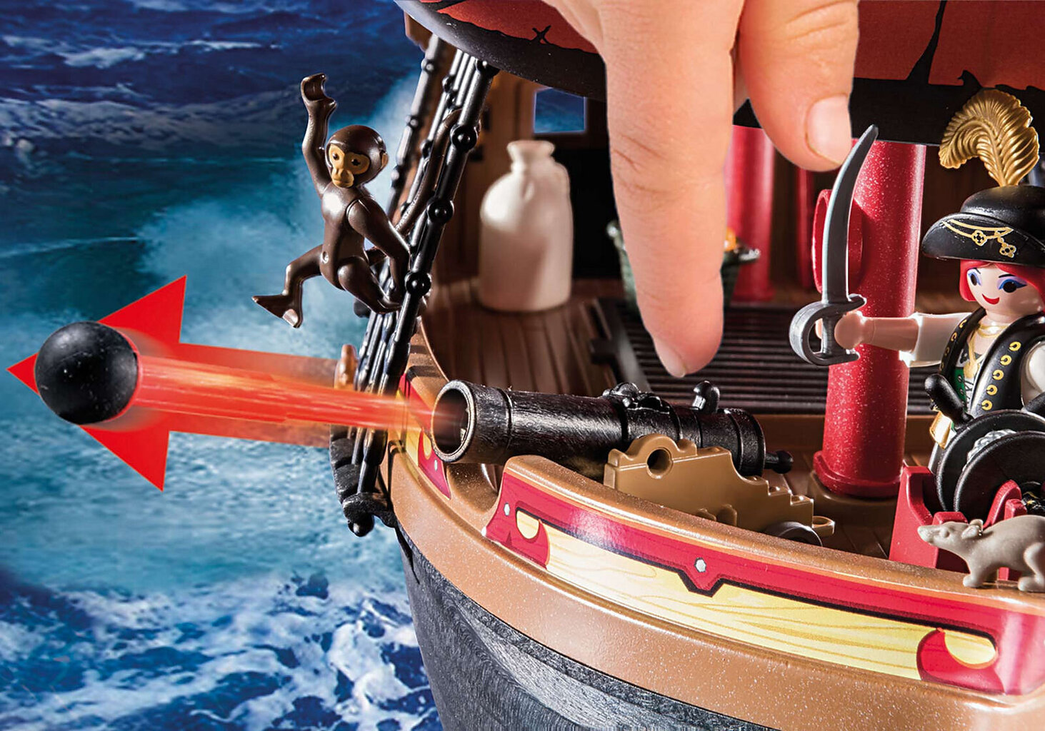 70411 PLAYMOBIL® Pirates Пиратский корабль острова Черепа цена | kaup24.ee