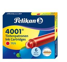 Kapslid Pelikan TP/6 punane hind ja info | Kirjutusvahendid | kaup24.ee