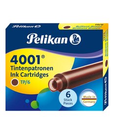 Капсулы Pelikan TP/6 коричневые цена и информация | Письменные принадлежности | kaup24.ee