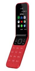 Nokia 2720 Flip, 4 GB, Dual SIM, Red цена и информация | Мобильные телефоны | kaup24.ee