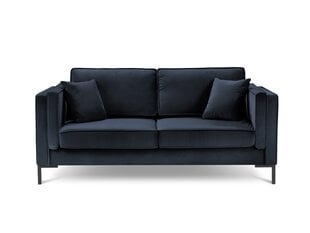 Двухместный бархатный диван Milo Casa Luis, темно-синий цена и информация | Диваны | kaup24.ee