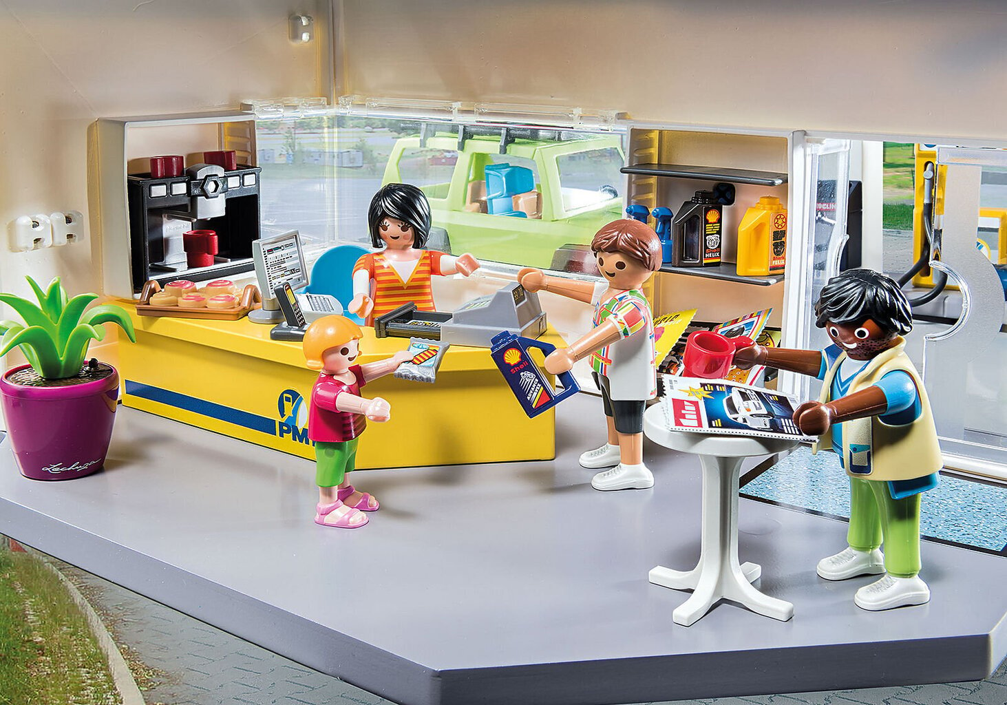 70201 PLAYMOBIL® City Life Tankla hind ja info | Klotsid ja konstruktorid | kaup24.ee