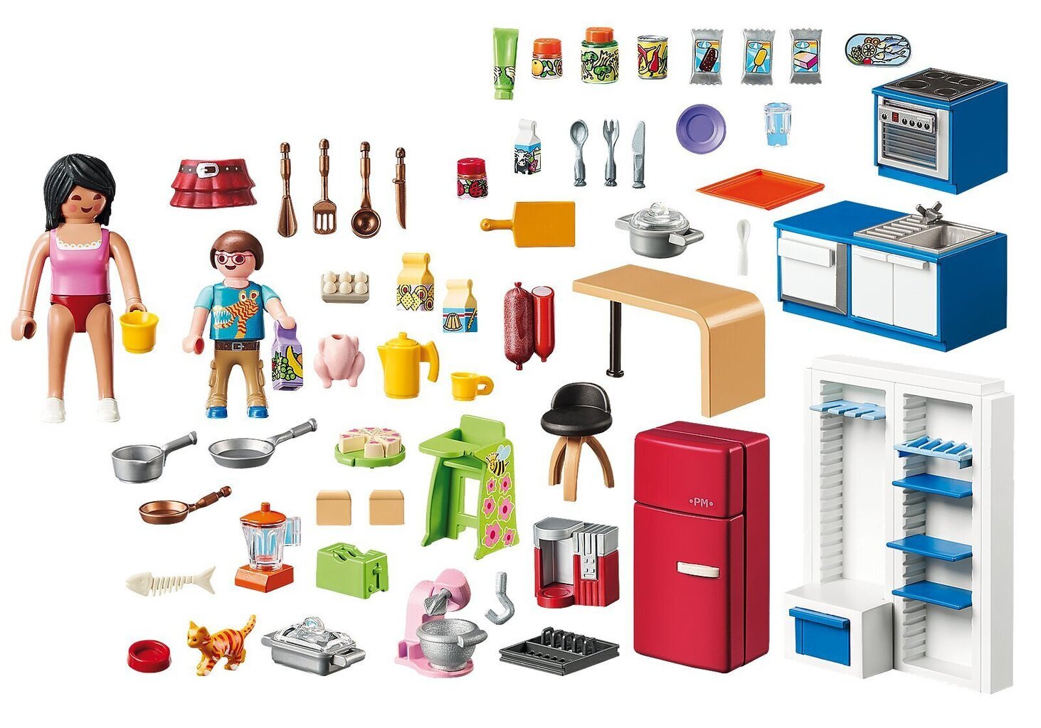 70206 PLAYMOBIL® Dollhouse Köök hind ja info | Klotsid ja konstruktorid | kaup24.ee