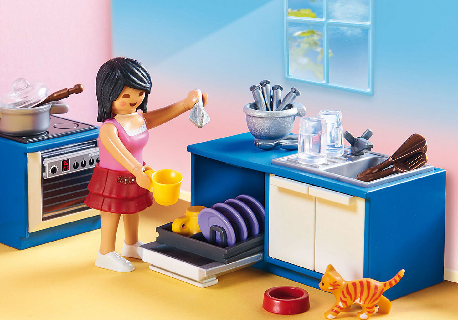 70206 PLAYMOBIL® Dollhouse Köök hind ja info | Klotsid ja konstruktorid | kaup24.ee