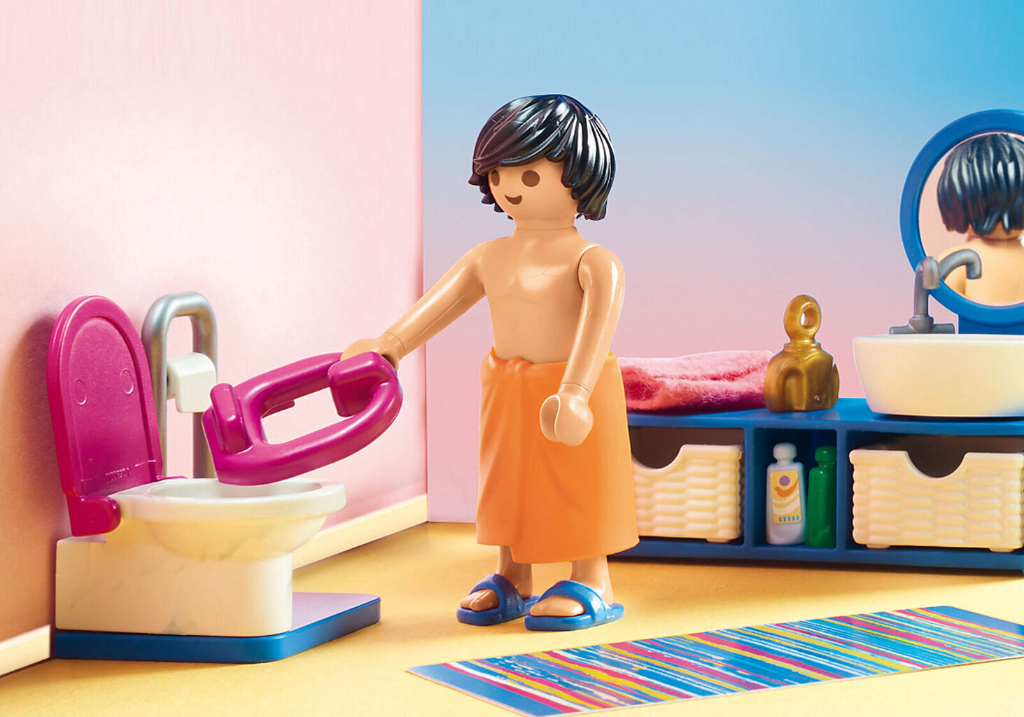 70211 PLAYMOBIL® Dollhouse, Vannituba hind ja info | Klotsid ja konstruktorid | kaup24.ee