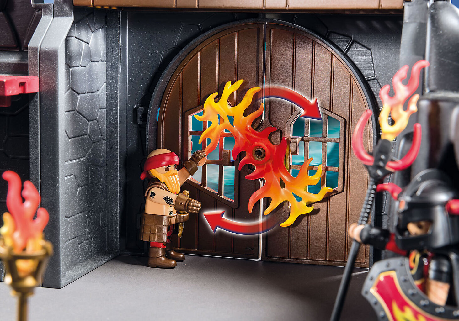 70221 PLAYMOBIL® Novelmore, Burnham Raiders kindlus цена и информация | Klotsid ja konstruktorid | kaup24.ee