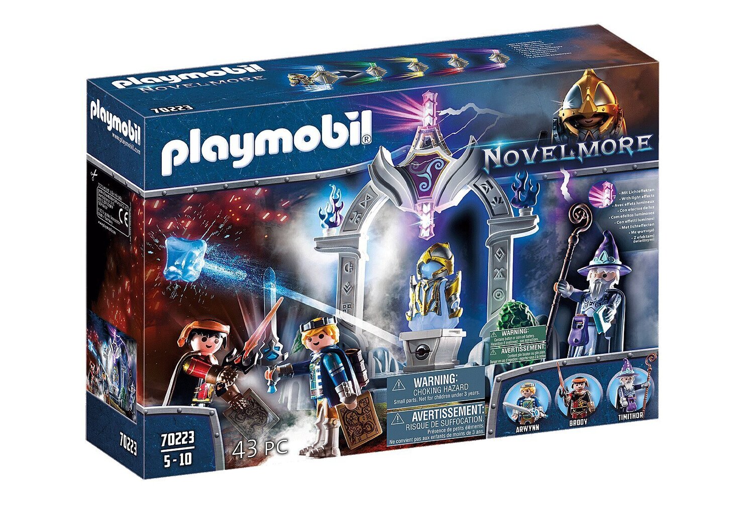 70223 PLAYMOBIL® Novelmore, Aja tempel цена и информация | Klotsid ja konstruktorid | kaup24.ee