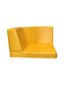 Nurga tugitool Wood Garden Dry Pool Meditap, kollane hind ja info | Lastetoa kott-toolid, tugitoolid ja tumbad | kaup24.ee