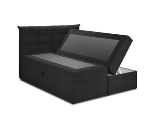 Кровать Mazzini Beds Echaveria 160x200 см, черная цена и информация | Кровати | kaup24.ee