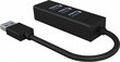 Icy Box IB-HUB1419-U3 цена и информация | USB jagajad, adapterid | kaup24.ee