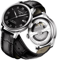 Женские часы Tissot T-Classic Le Locle T006.407.16.053.00, черные цена и информация | Мужские часы | kaup24.ee