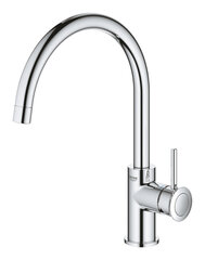 Смеситель для раковины Grohe BauClassic с высоким краном и полным углом поворота, 31535001 цена и информация | Кухонные смесители | kaup24.ee