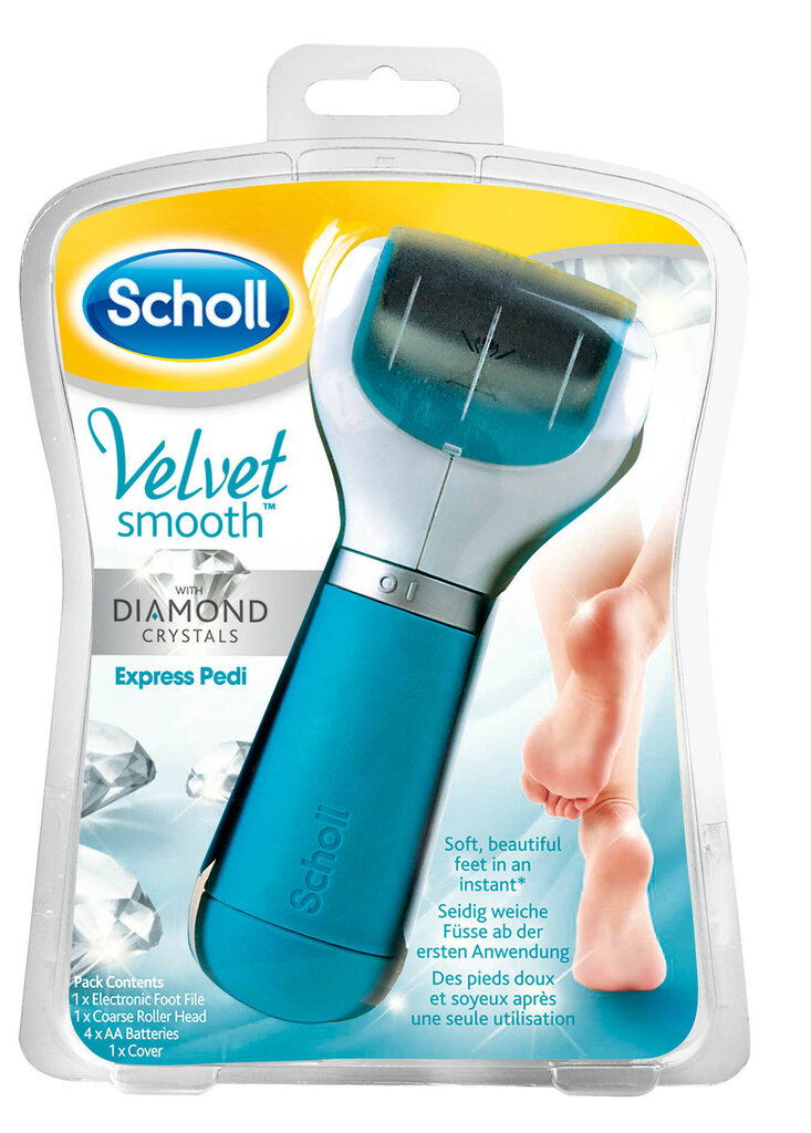 Scholl Velvet elektriline jalaviil цена и информация | Maniküüri, pediküüri tarvikud | kaup24.ee