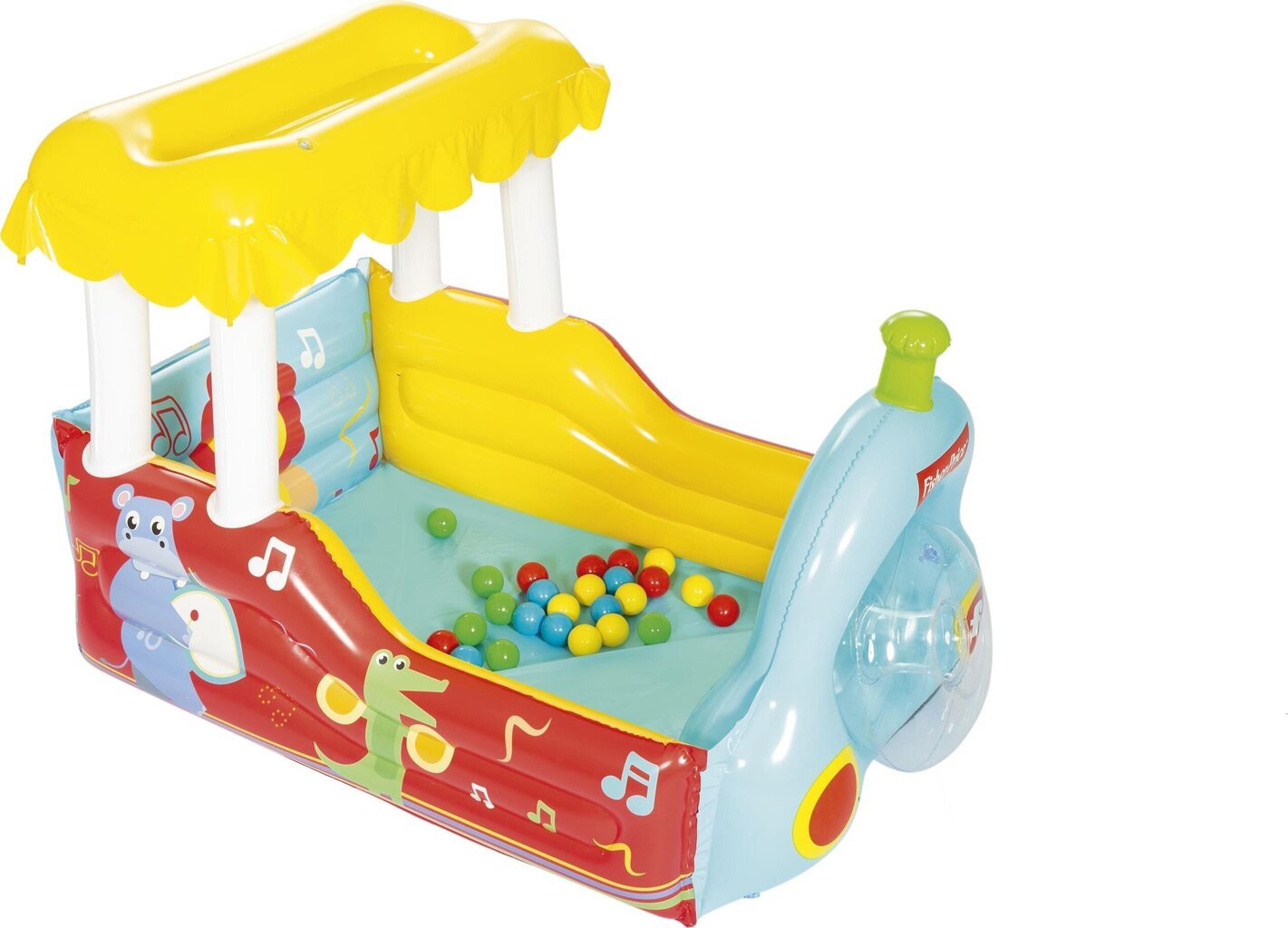 Täispuhutav pallimeri Traukinukas Fisher Price, 93537 hind ja info | Imikute mänguasjad | kaup24.ee