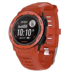 Garmin Instinct silikoonist kellarihm - punane punane цена и информация | Аксессуары для смарт-часов и браслетов | kaup24.ee