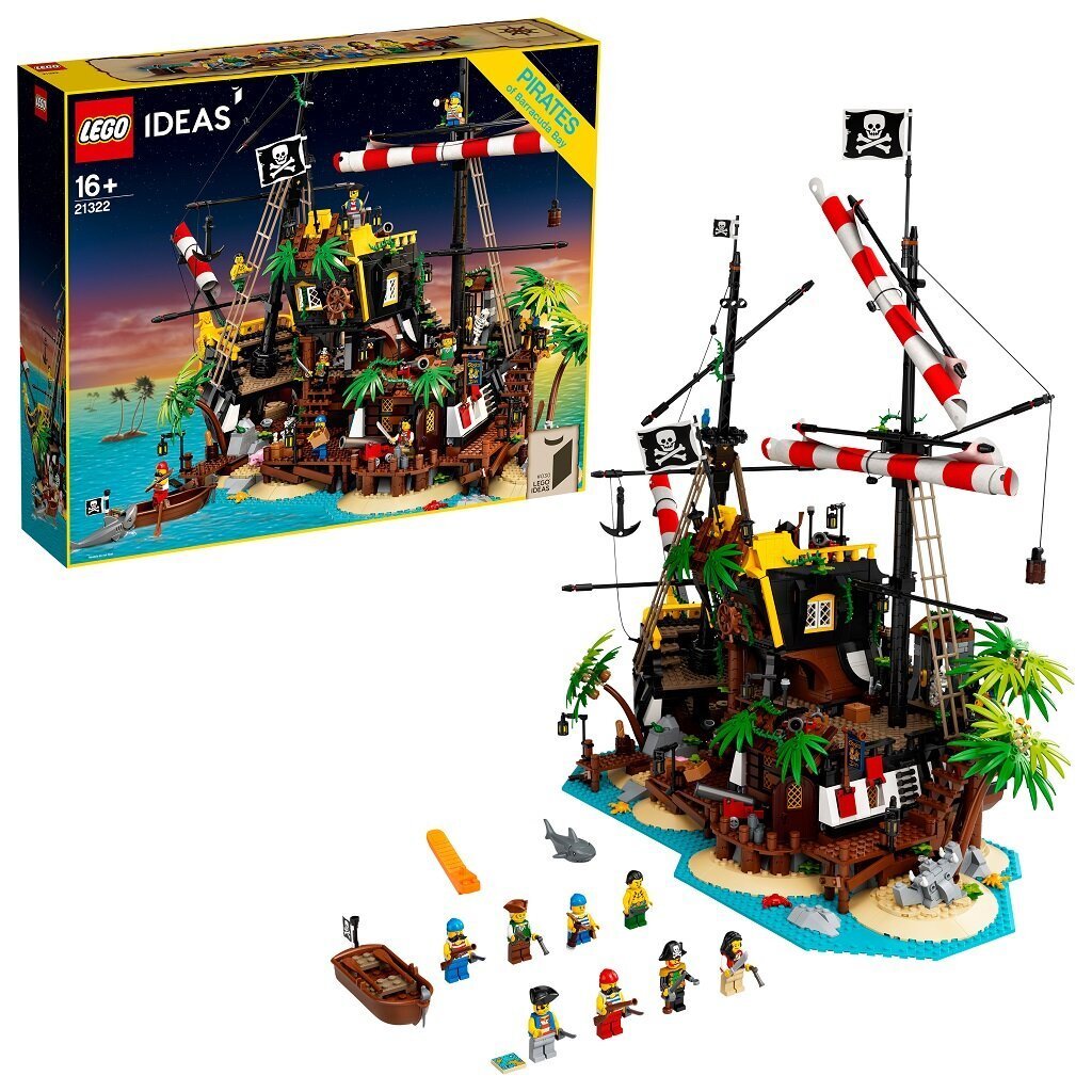 21322 LEGO® Ideas Barracuda lahe piraadid цена и информация | Klotsid ja konstruktorid | kaup24.ee