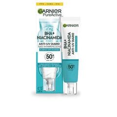 Флюид от несовершенств Garnier Pure Active BHA Niacinamide SPF50, 40 мл цена и информация | Кремы для лица | kaup24.ee