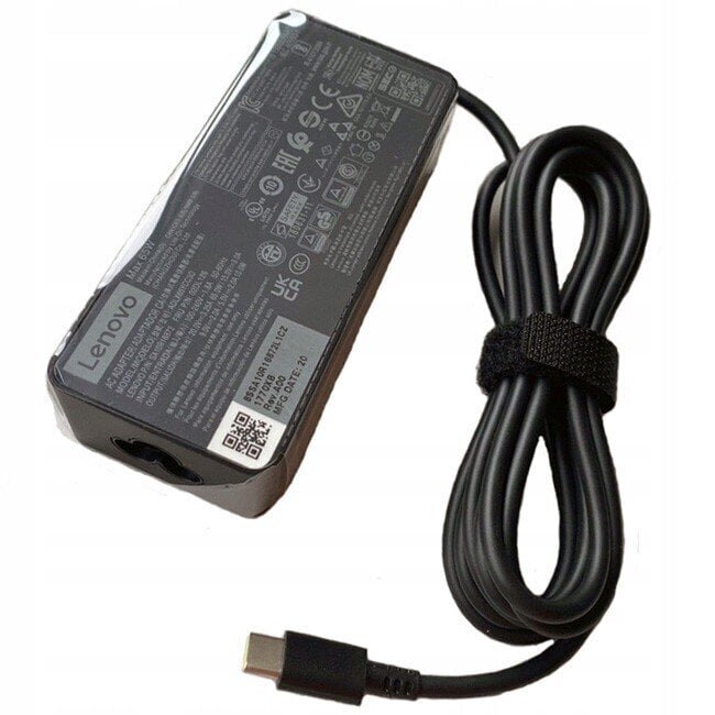 Lenovo vahelduvvooluadapter 01FR031 01FR024 65W USB C tüüp C, ehtne ADLX65YLC3A ADLX65YDC цена и информация | Sülearvutite laadijad | kaup24.ee