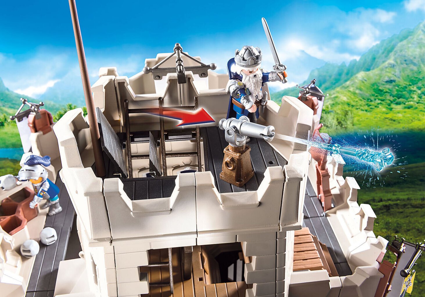 70222 PLAYMOBIL® Novelmore, Kindlus цена и информация | Klotsid ja konstruktorid | kaup24.ee