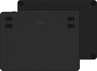 Huion graafikalaud RTE-100-BK must 5080 lpi 121.9x76.2mm цена и информация | Графические планшеты | kaup24.ee