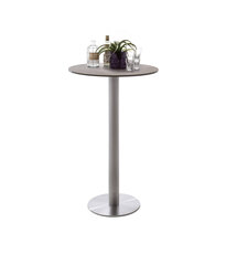 Барный столик MC Akcent Zarina 1, кремовый/серый цена и информация | Кухонные и обеденные столы | kaup24.ee