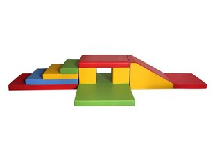 Tunneli komplekt Wood Garden Meditap Z4, värviline цена и информация | Детские диваны, кресла | kaup24.ee