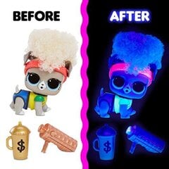 L.O.L. Surprise! Lights Pets with Real Hair & 9 Surprises Including Black Light Surprises цена и информация | Игрушки для девочек | kaup24.ee