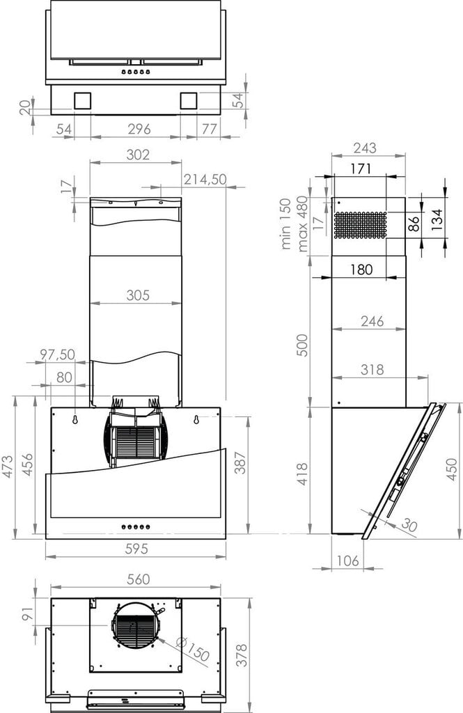 Gorenje WHI6SYW цена и информация | Õhupuhastid | kaup24.ee