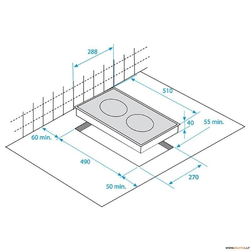 Beko HDMI32400DT hind ja info | Pliidiplaadid | kaup24.ee