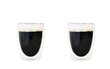 Borosilikaatklaasist espressotasside komplekt, 2 tk. цена и информация | Klaasid, tassid ja kannud | kaup24.ee