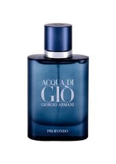 Giorgio Armani Acqua di Gio Profondo EDP для мужчин 40 мл цена и информация | Мужские духи | kaup24.ee